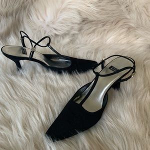 Vintage Stuart Weitzman Crystal Heels